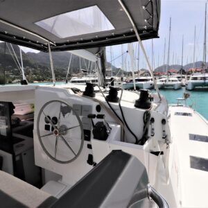 Seychelles luxury yacht sailing